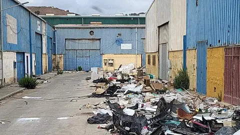 El abandono del pol&iacute;gono del Tarajal
