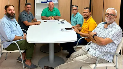 El consejero Nicola Cecchi, durante la reuni&oacute;n que ha presidido este jueves (CEDIDA)