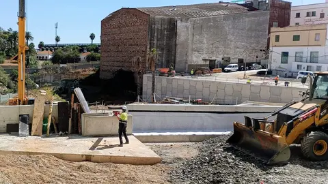 Obras de la plaza Nicaragua