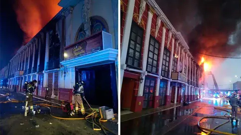 Im&aacute;genes del incendio (BOMBEROS DE MURCIA)