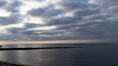 cielo cubierto Bah&iacute;a sur