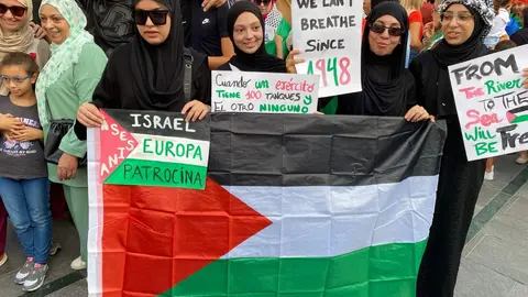 Concentraci&oacute;n por Palestina