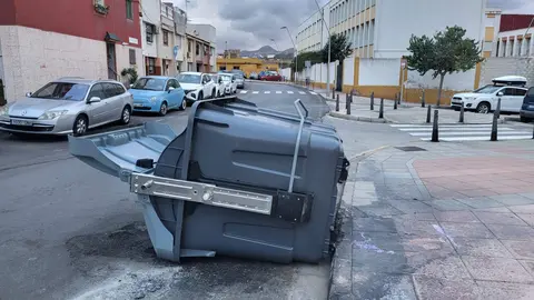 Consecuencias de la borrasca Aline temporal