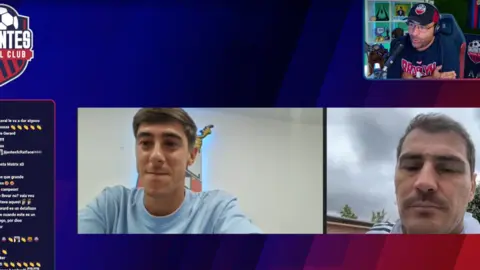 Rodin y Casillas han conversado a trav&eacute;s de Twitch