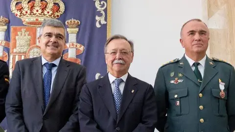 De izquierda a derecha, Pablo G&oacute;mez, Rafael Garc&iacute;a, Juan Vivas, Gabriel Dom&iacute;nguez y Francisco Garc&iacute;a
