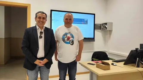 Carlos Rontom&eacute; y Jos&eacute; Miguel Cant&oacute;n