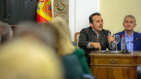 Redondo, durante su participaci&oacute;n en el I Campus Sur DENAES