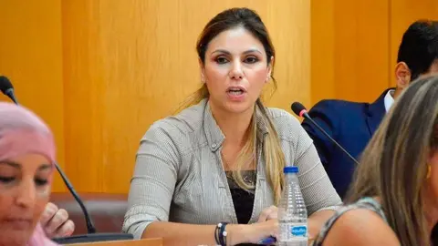 La consejera de Sanidad y Servicios Sociales, Nabila Benzina (C.A./ARCHIVO)