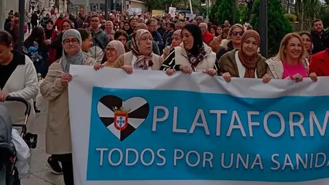 Manifestaci&oacute;n &laquo;Todos por una sanidad digna&raquo;