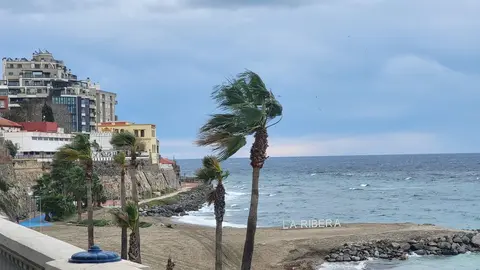 Temporal de poniente. Borrasca 'Juan'