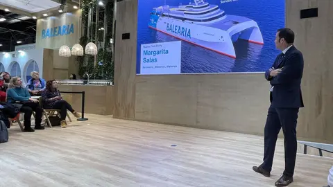 Jaime de la Puente, director Comercial y de Revenue de la naviera (Cedida)