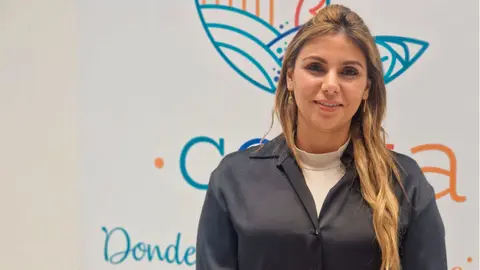 La consejera Nabila Benzina, en una imagen tomada este jueves en Madrid (L. ORTIZ)