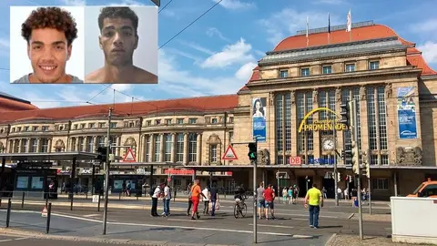 Estaci&oacute;n de Leipzig, lugar donde fue detenido &laquo;El Pastilla&raquo;