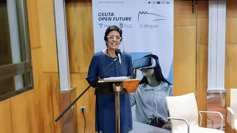 La consejera Chandiramani, durante la presentaci&oacute;n del evento (S.I.)