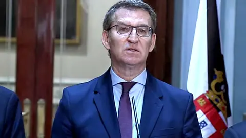  N&uacute;&ntilde;ez Feij&oacute;o durante su comparecencia de este jueves en el Senado 