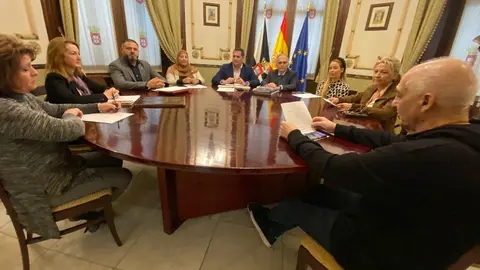 Consejo de Administraci&oacute;n de la nueva empresa municipal de limpieza celebrado este martes. 