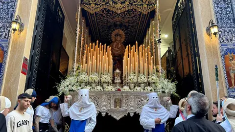  Salida procesional de la Hermandad de Nuestro Padre Jes&uacute;s de la Flagelaci&oacute;n y Mar&iacute;a Sant&iacute;sima de la Caridad en 2023 / Daniel Hern&aacute;ndez(7) 