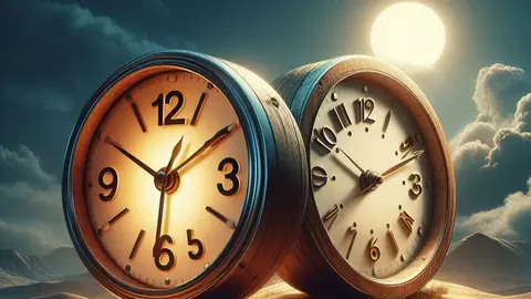 Relojes cambio de hora DALL&middot;E 3