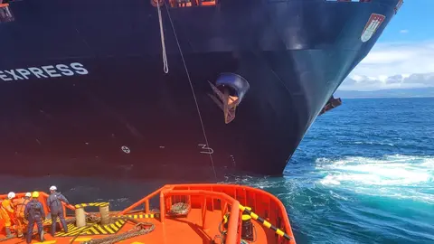 Un d&iacute;a cualquiera en el Estrecho La Luz de Mar, en acci&oacute;n