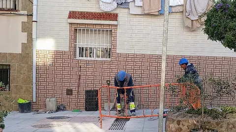 obras de Estructuras del Estrecho en la calle Puerto Rico
