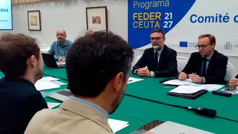 Un momento de la reuni&oacute;n del Comit&eacute; de Seguimiento (C.A.)