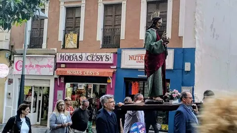 San Juan Evangelista completa su peregrinaci&oacute;n y regresa a los Remedios (M. Camacho I&ntilde;esta)