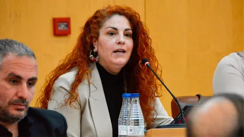 La diputada de Ceuta Ya! Julia Ferreras (A. CASTILLO)