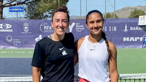 Olga Parres junto a Tamara Kostic / Cedida
