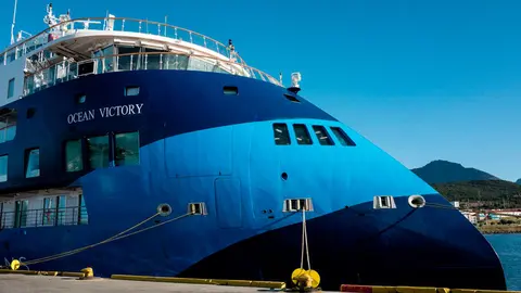 El buque Ocean Victory (ALMA CRUCEROS)