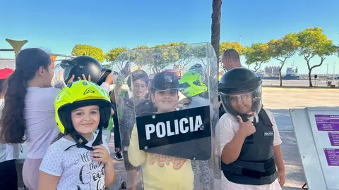Jornada de puertas abiertas de la Polic&iacute;a Local en honor a San Urbano.