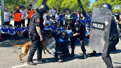 Jornada de puertas abiertas de la Polic&iacute;a Local en honor a San Urbano.