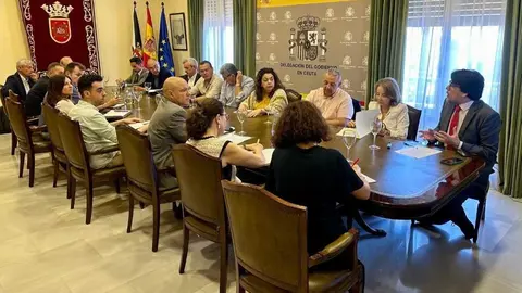 Un momento del encuentro celebrado esta ma&ntilde;ana (CEDIDA)