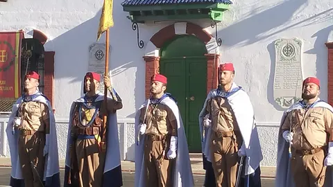 Acto castrense en Gonz&aacute;lez Tablas