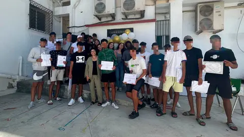 Programa de Fundaci&oacute;n Cruz Blanca con menores extranjeros