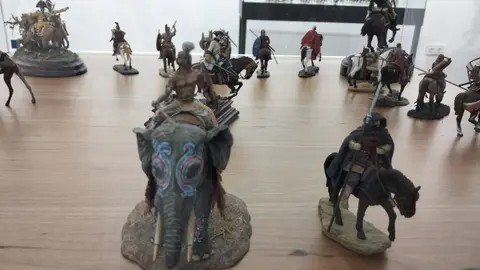 La caballer&iacute;a, en miniatura