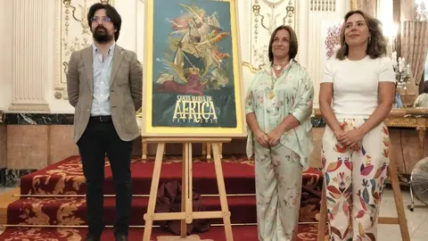 Cartel Cofrad&iacute;a Virgen de &Aacute;frica