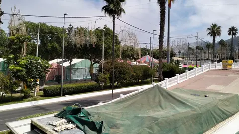 Imagen del recinto ferial tomada este fin de semana (C.A.)