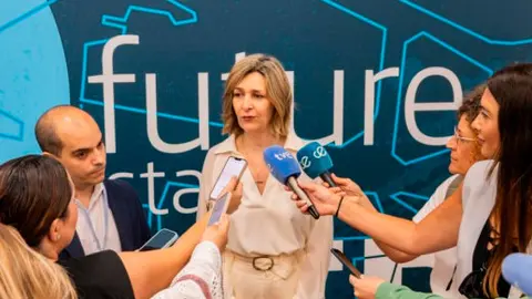 La presidenta de la Confederaci&oacute;n de Empresarios de Ceuta, Arantxa Campos (CECE)