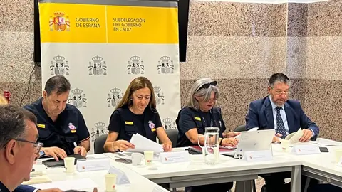 La directora general de 
@proteccioncivil
 
@interiorgob
 
@VirBarcones
 ha asistido a la reuni&oacute;n del Comit&eacute; Director Plan Especial #OPE2024 de #Algeciras junto a Blanca Flores, subdelegada del 🇪🇸Gobierno en #Cadiz, 
@SubdelegCadiz