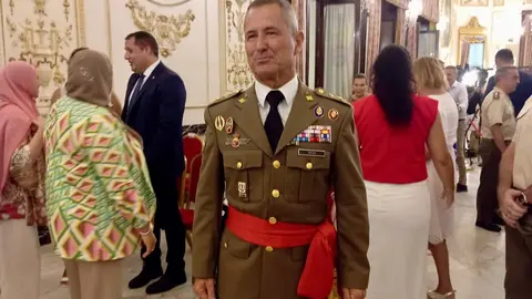 Acto de despedida del General Fernando Rocha y Castilla / L.Perez