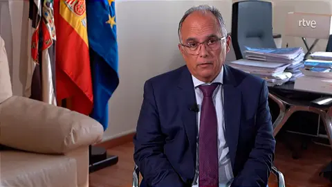 Gait&aacute;n, durante su participaci&oacute;n en &laquo;Informe Semanal&raquo;