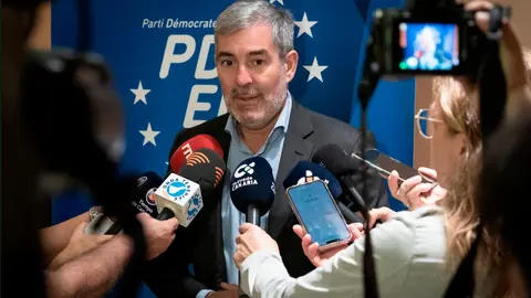 El presidente canario, Fernando Clavijo
