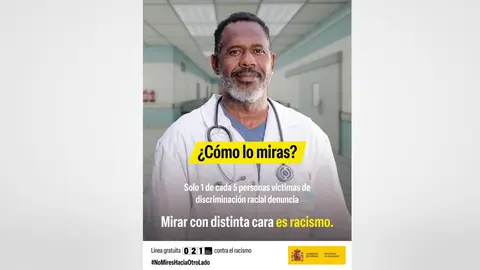 No mires hacia otro lado Nueva campa&ntilde;a contra el racismo