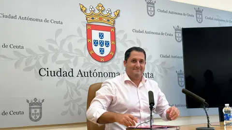 Alejandro Ram&iacute;rez, portavoz del Gobierno de Ceuta (M. Zapico)