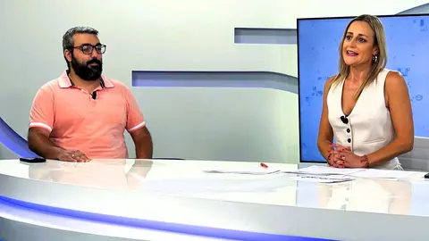 Melchor Le&oacute;n, durante su participaci&oacute;n en el programa 'Conecta2' de RTVCE