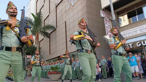 Exhibici&oacute;n de la Banda de Guerra y la Escuadra de Gastadores (S.I.)