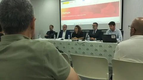 Un momento del acto inaugural de las jornadas organizadas por ICEX (C.A.)