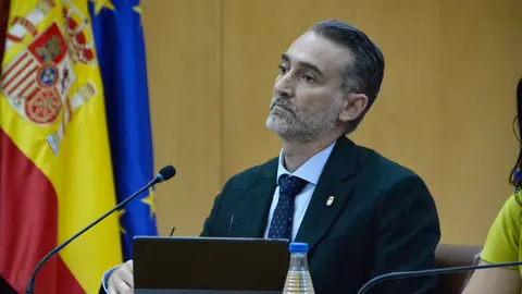 Sebasti&aacute;n Guerrero durante un pleno