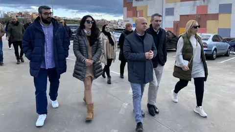 Melchor Le&oacute;n, Dalila Mohamed, Juan Guti&eacute;rrez, Sebasti&aacute;n Guerrero y Meriem Mohamed