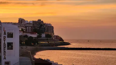 Amanecer cielo tiempo